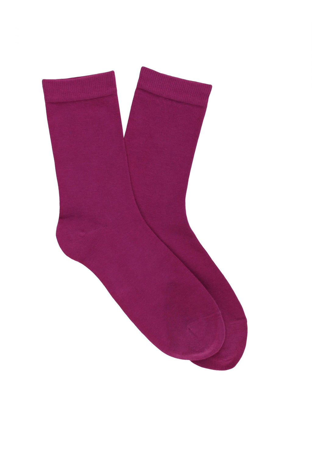 LES UNIES - CHAUSSETTES MAUVE - COTON BIO - 36/41