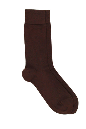 LES UNIES - CHAUSSETTES MARRON - COTON BIO - 39/45