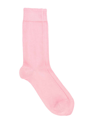 LES UNIES - CHAUSSETTES ROSE PASTEL - COTON BIO - 39/45