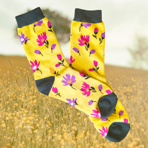 Chaussettes Bouquet De Fleurs