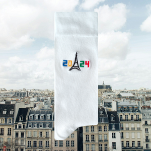 Chaussettes Blanches Avec Broderie 2024