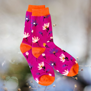 Chaussettes Bouquet De Fleurs II