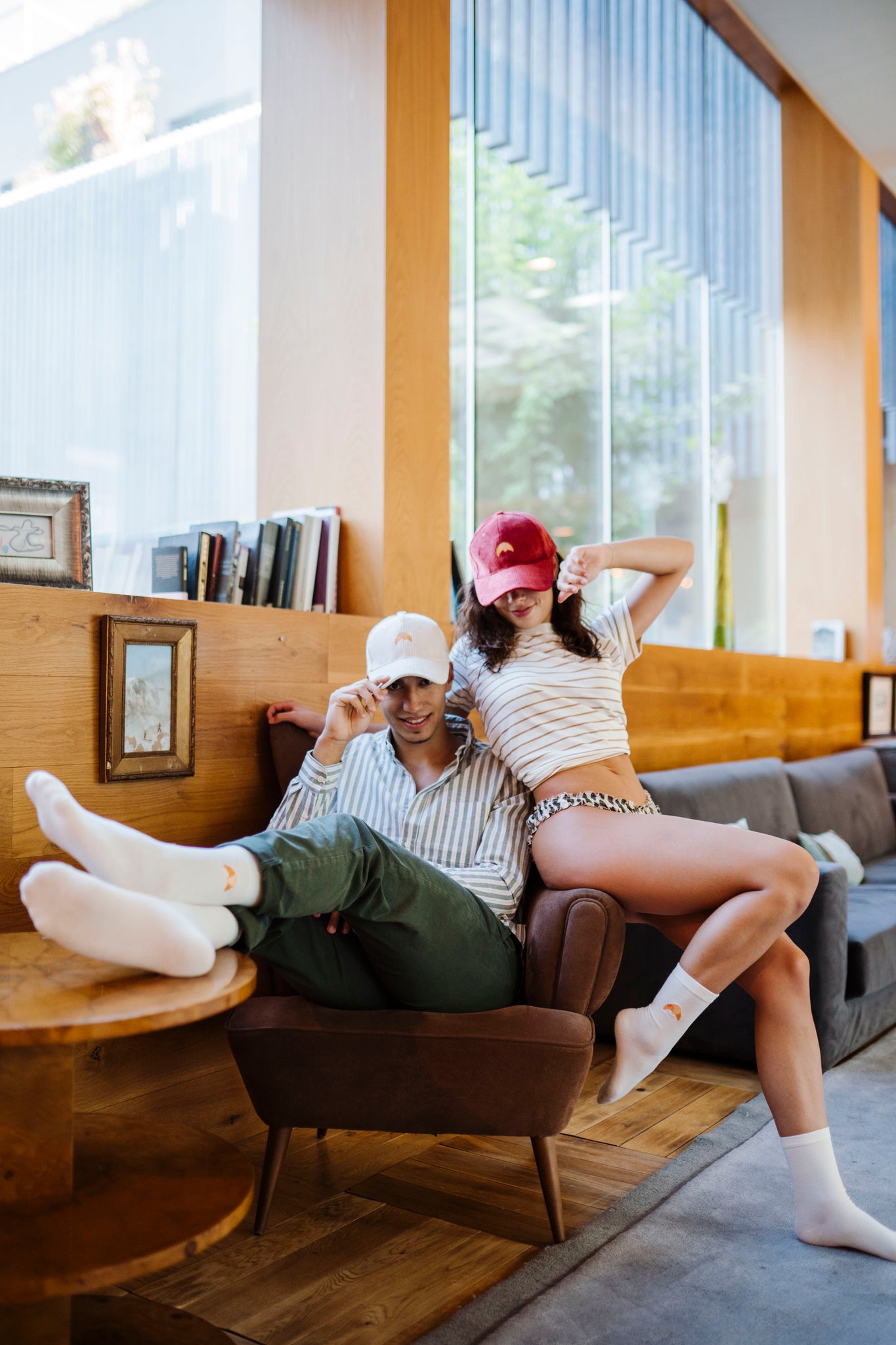 Casquette brodée Croissant