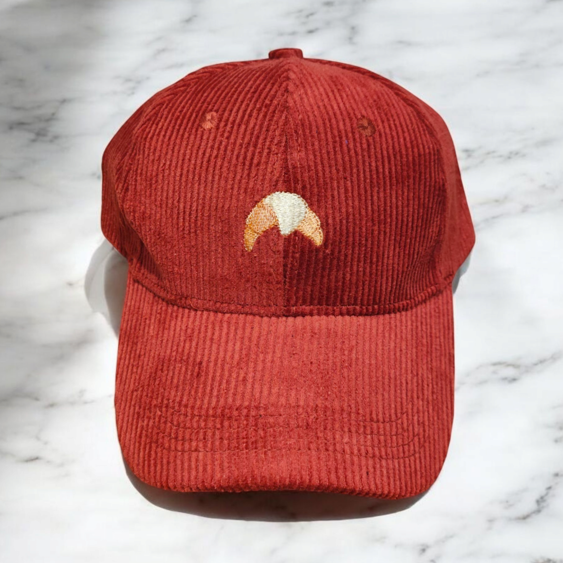 Casquette brodée Croissant