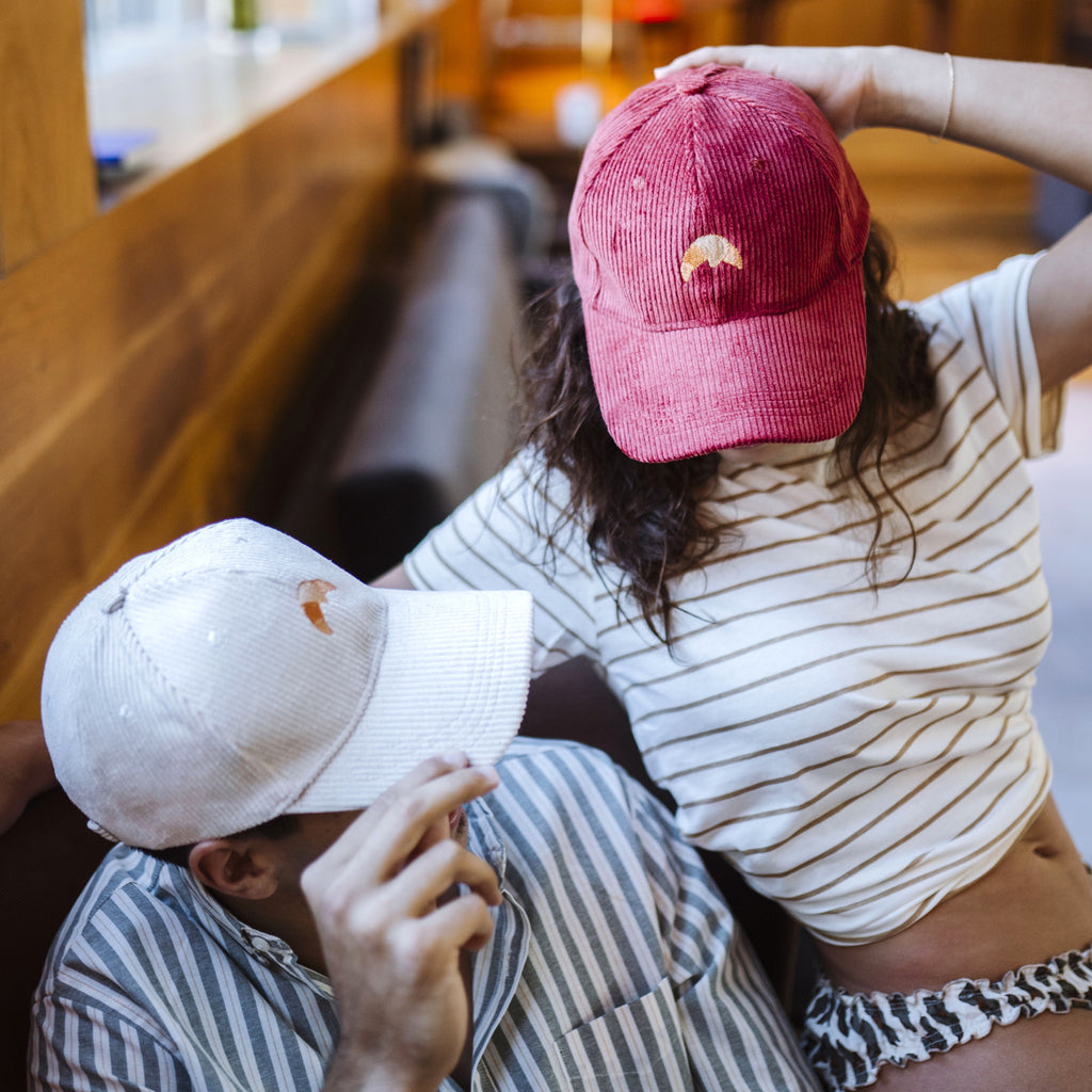 Casquette brodée Croissant