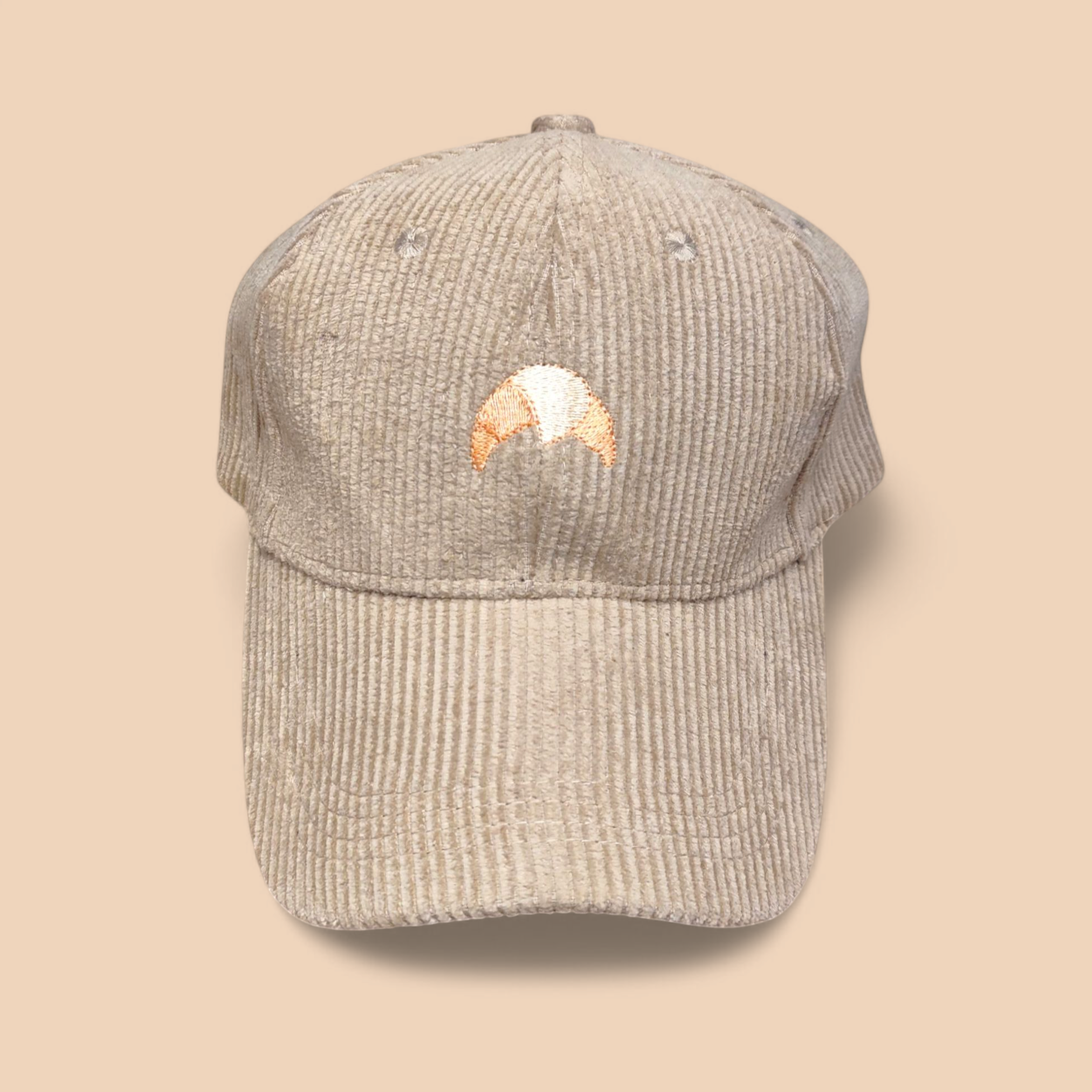 Casquette brodée Croissant